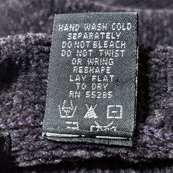 Express Tunic Sweater Women's Large Deep Purple Mock Neck Oversized Pullover - Picture 11 of 11